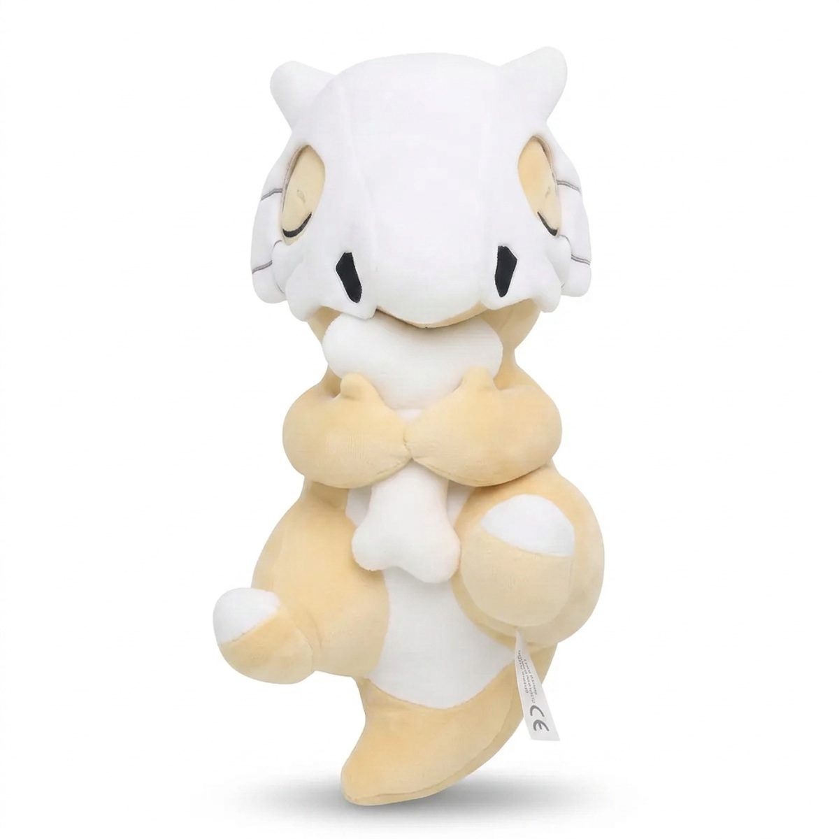 Peluche Cubone che dorme vista di fronte