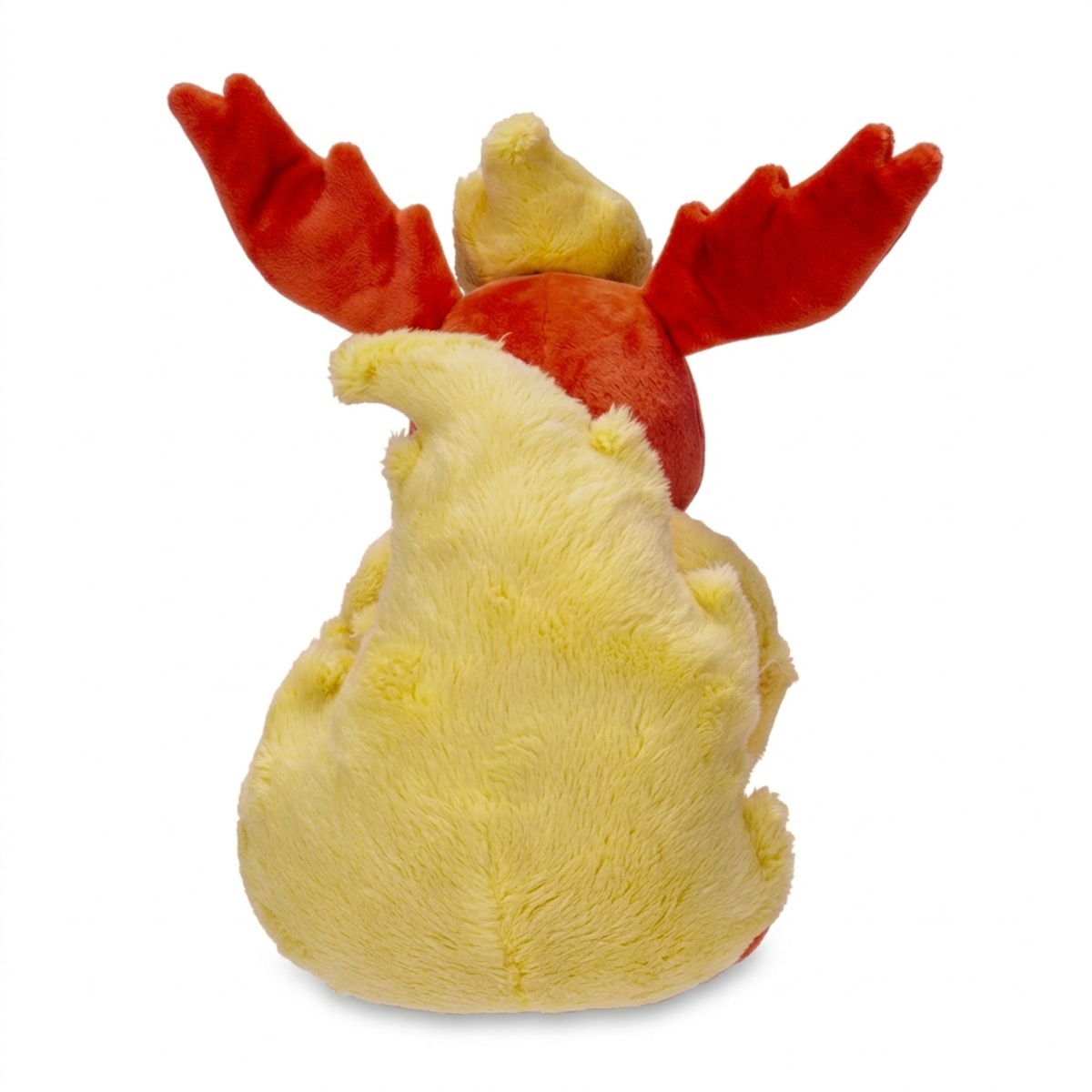 Peluche Flareon vista di schiena