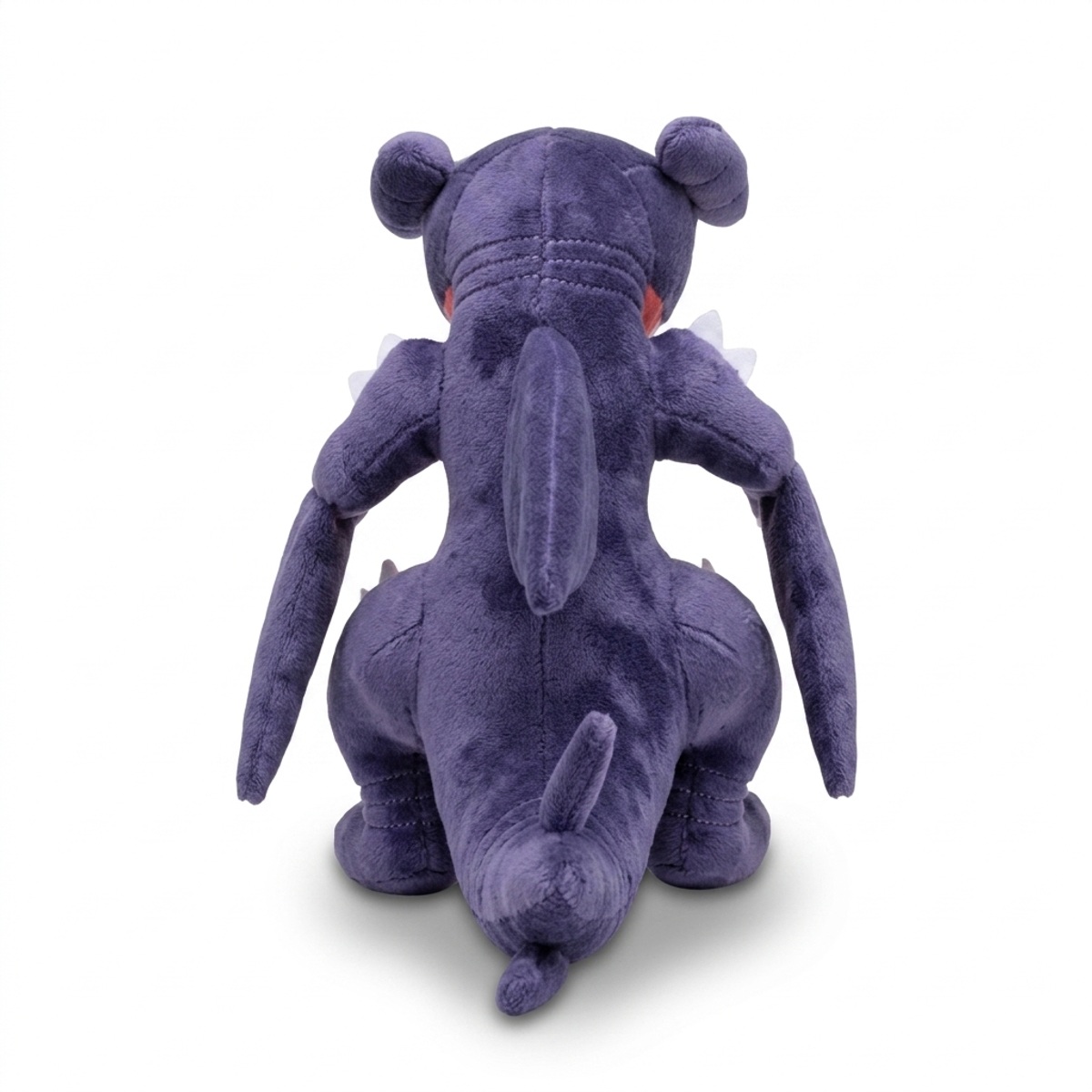Peluche Garchomp vista di spalle