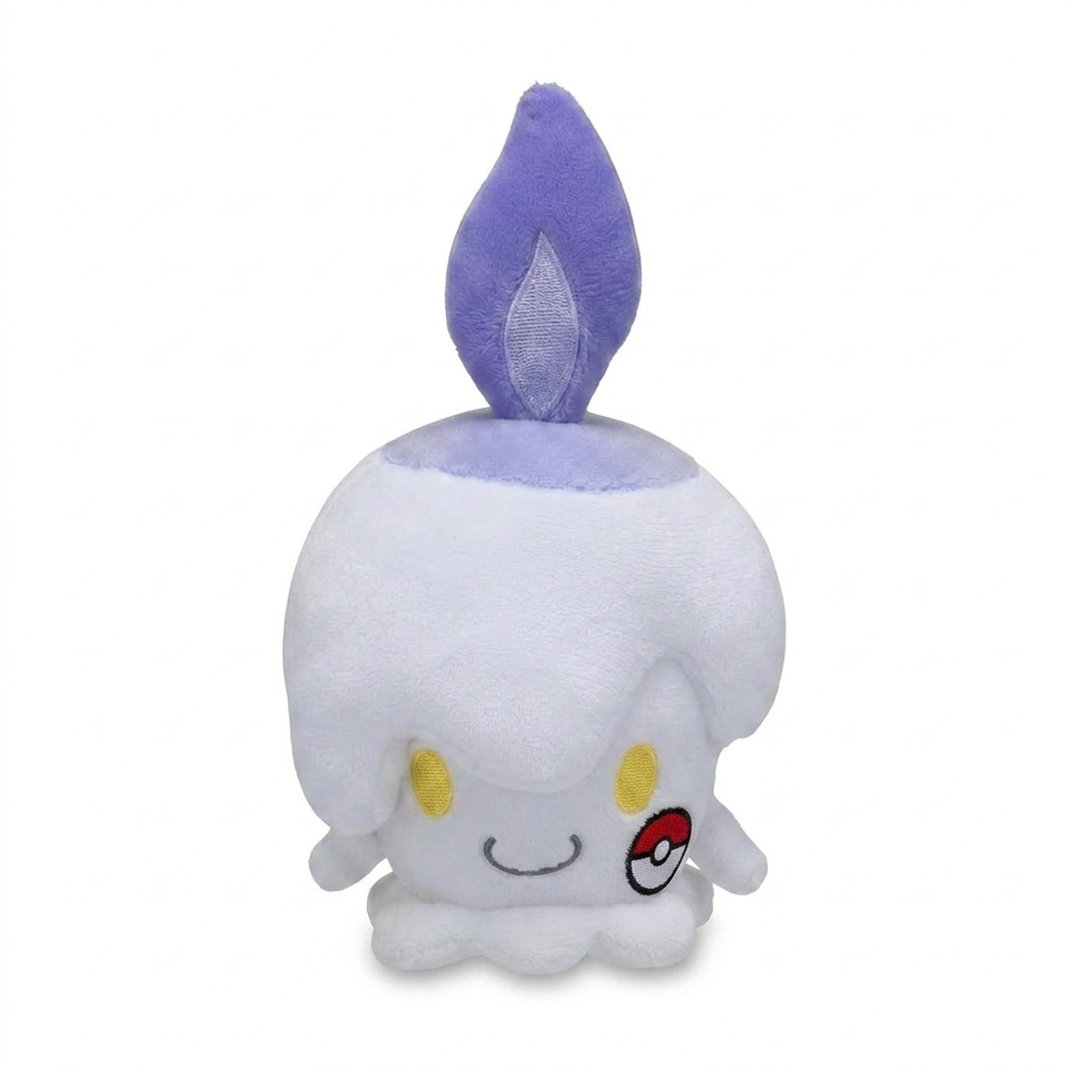Peluche Litwick con distintivo che prova l'autenticità del prodotto.