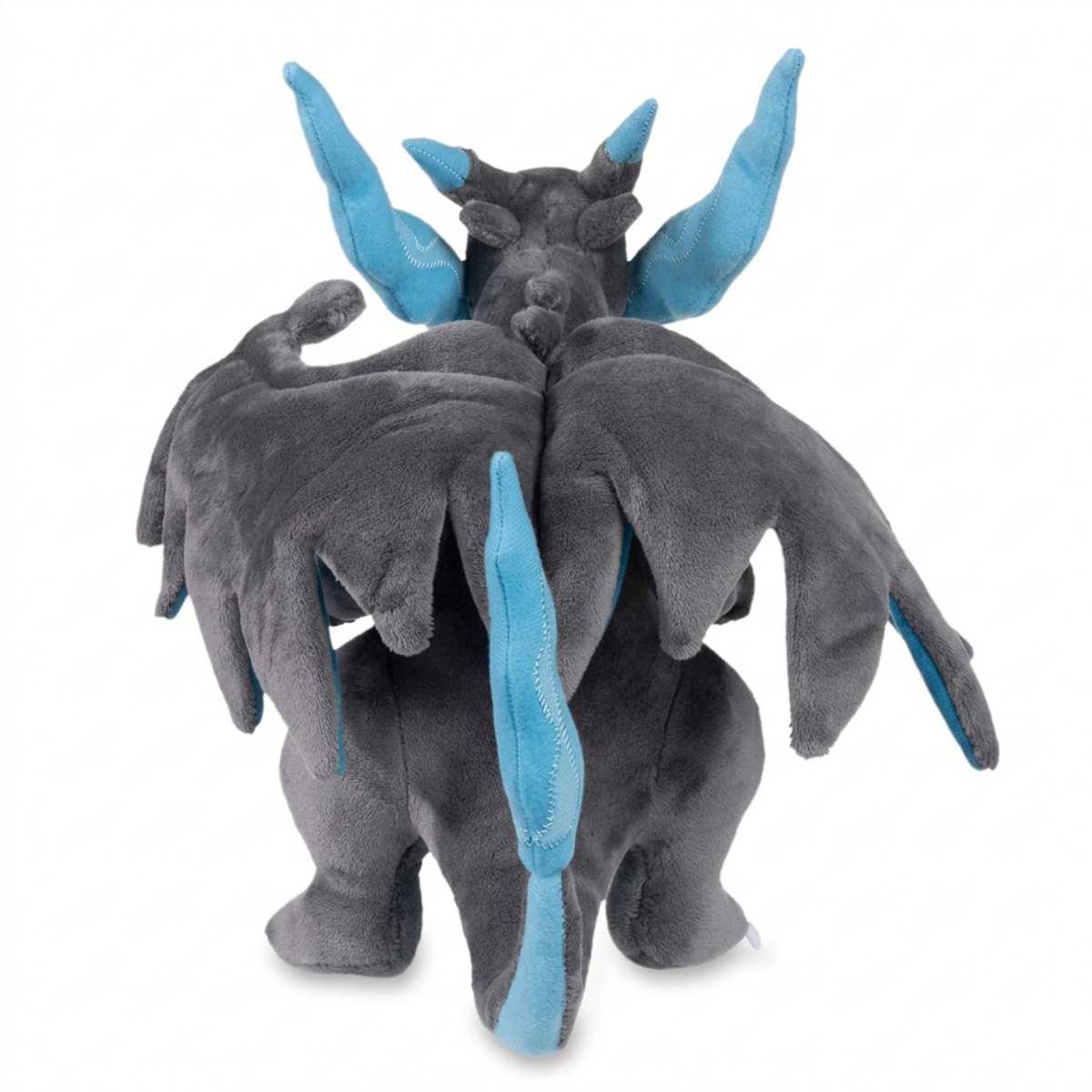Peluche Mega Charizard X vista di dorso