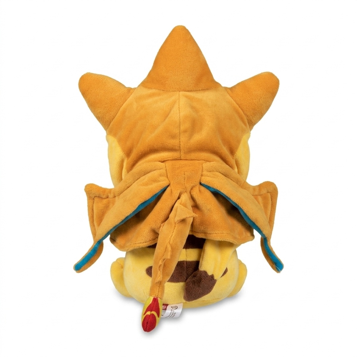 Peluche Pikachu Charizard Y vista da dietro