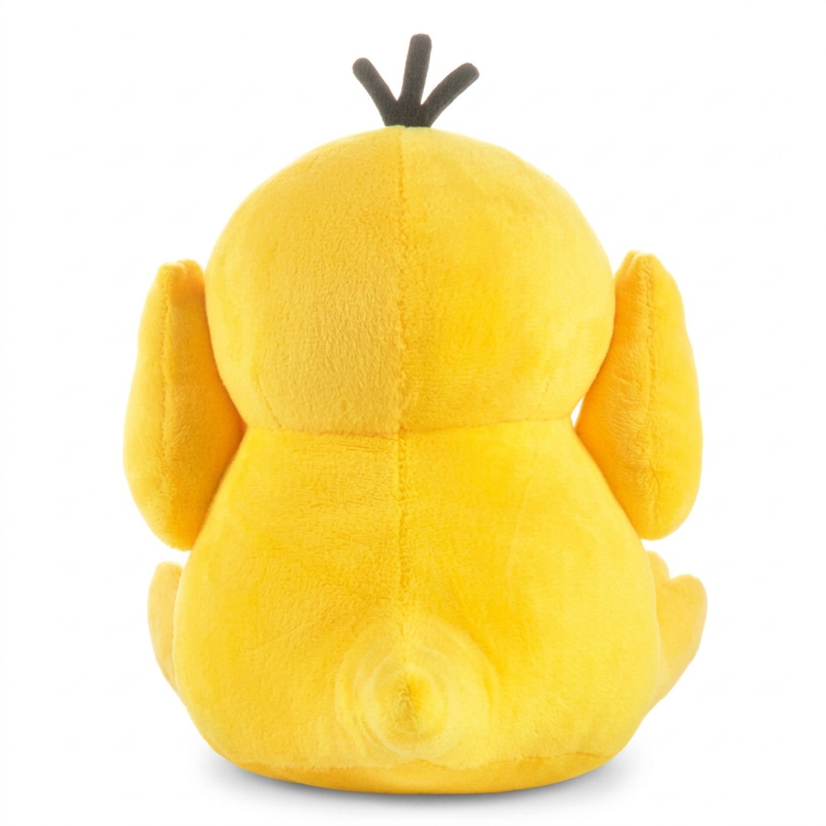 Peluche Psyduck vista di spalle