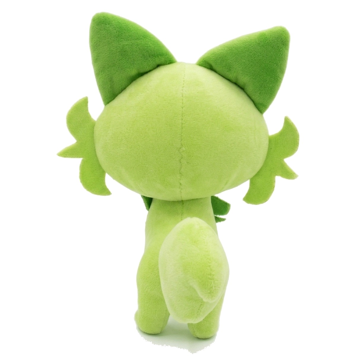 Peluche Sprigatito vista di dorso