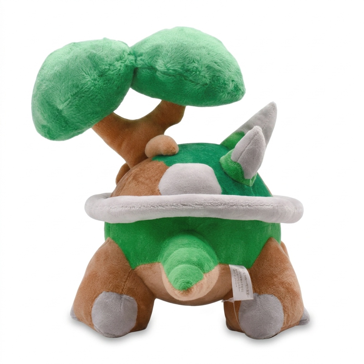 Peluche Torterra vista di dorso