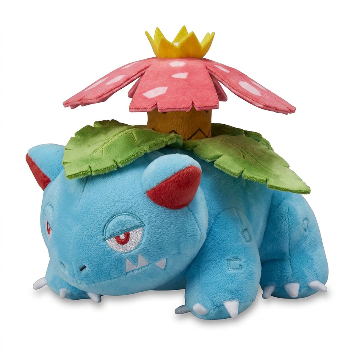 Peluche Venusaur vista di tre quarti