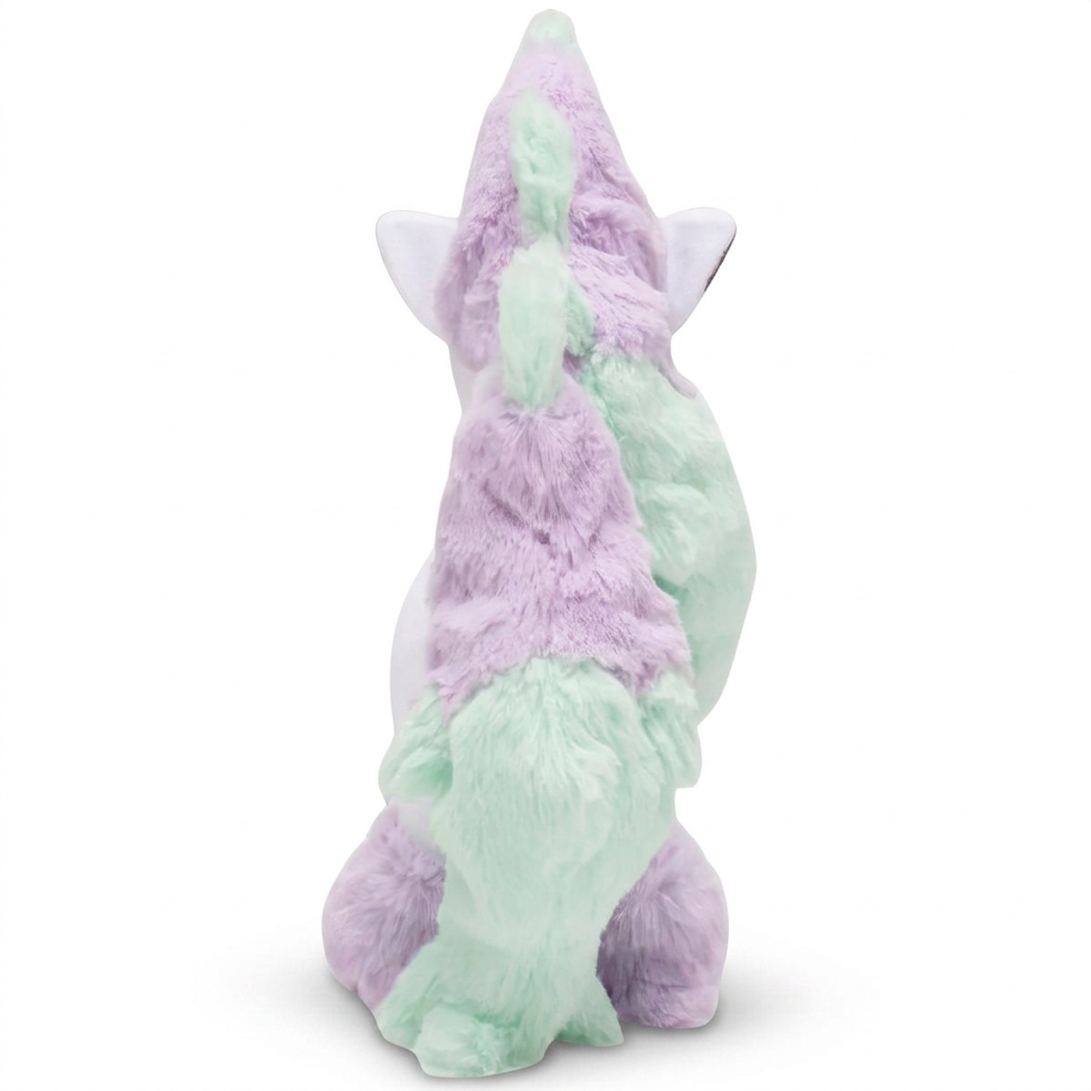 Peluche Ponyta di Galar vista di spalle