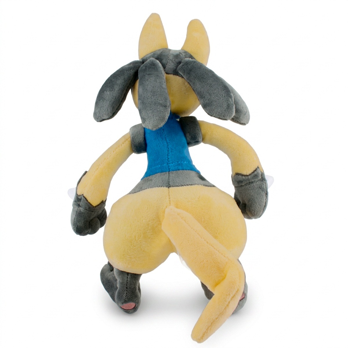 Peluche Lucario Shiny vista di schiena