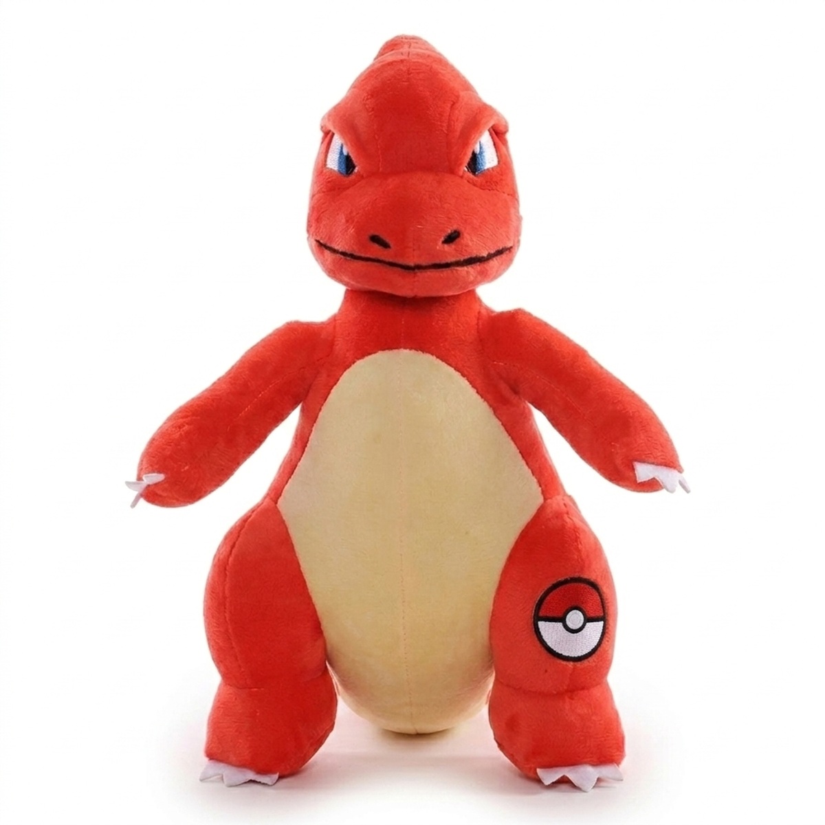 Peluche Charmeleon con distintivo che prova l'autenticità del prodotto.