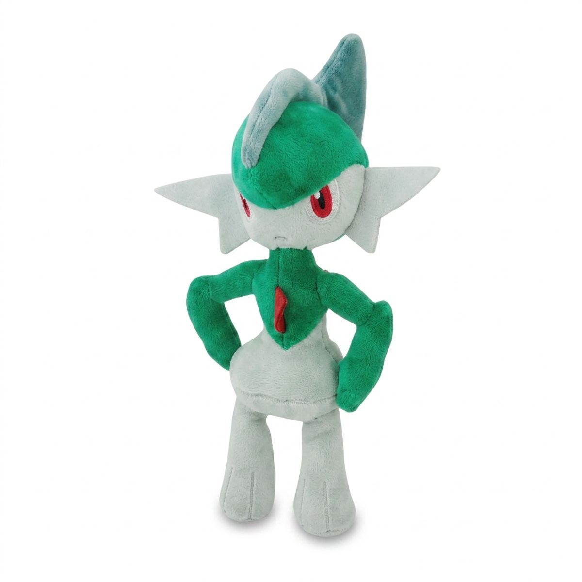 Peluche Gallade vista di tre quarti