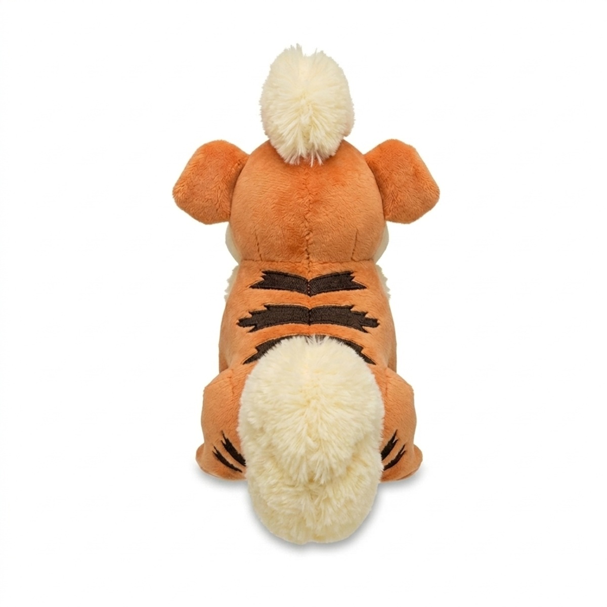 Peluche Growlithe vista di dorso