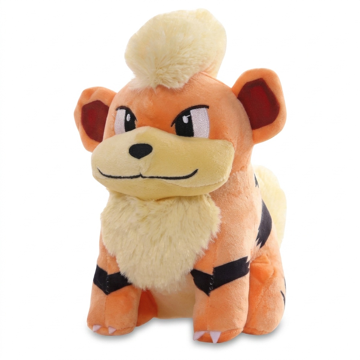 Peluche Growlithe vista di 3/4