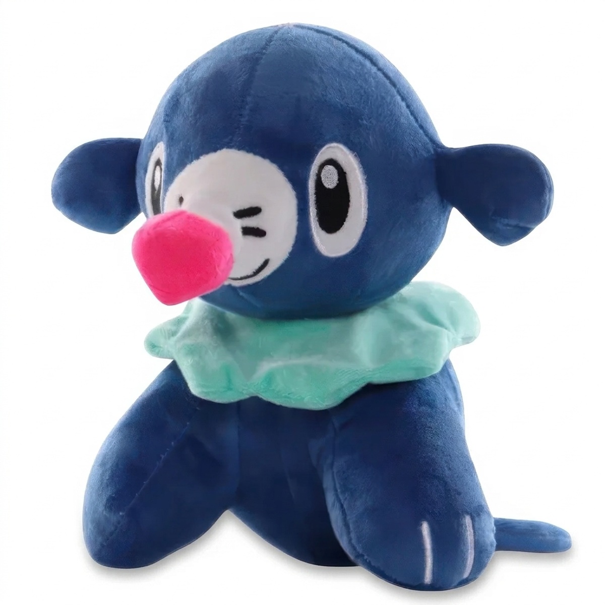Peluche Popplio vista di tre quarti