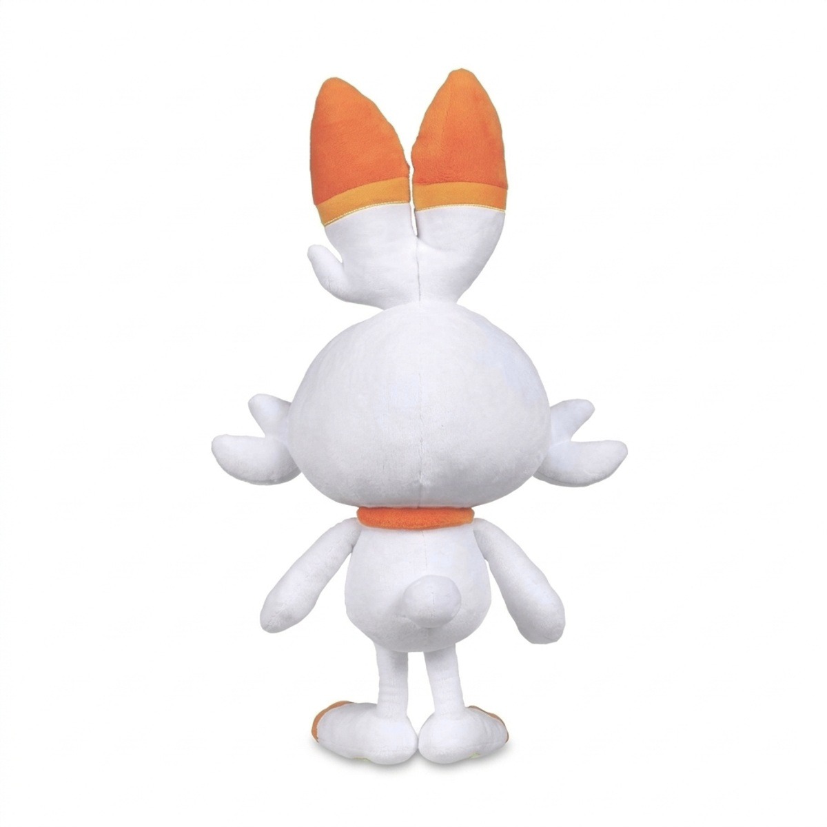 Peluche Scorbunny vista di dorso