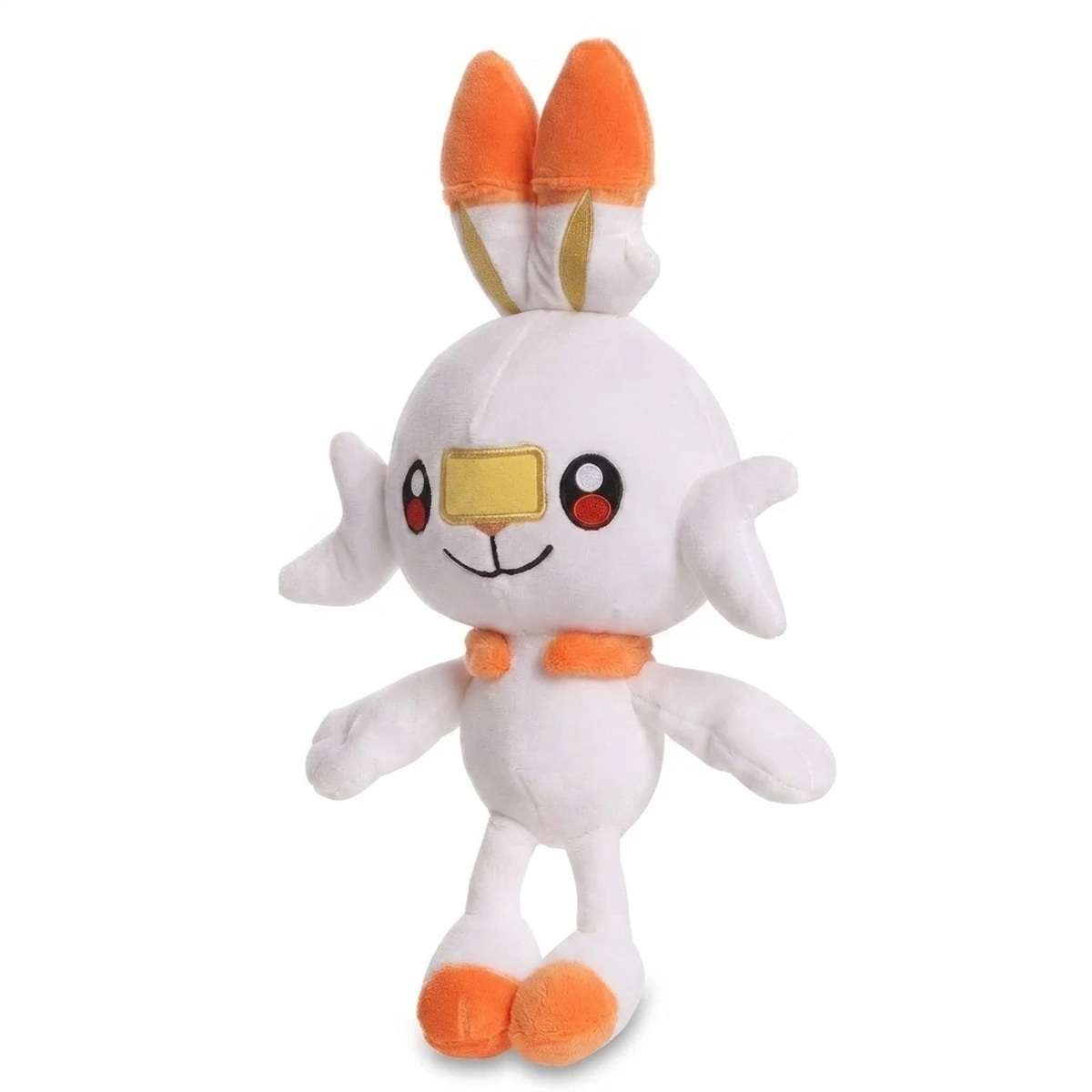 Peluche Scorbunny vista di tre quarti