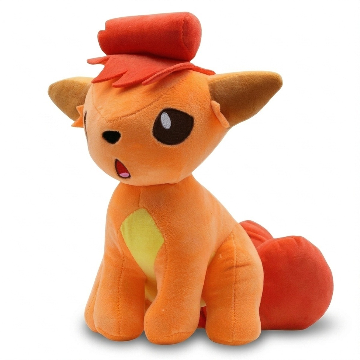 Peluche Vulpix vista di tre quarti