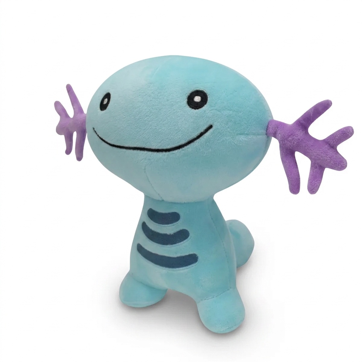 Peluche Wooper vista di tre quarti