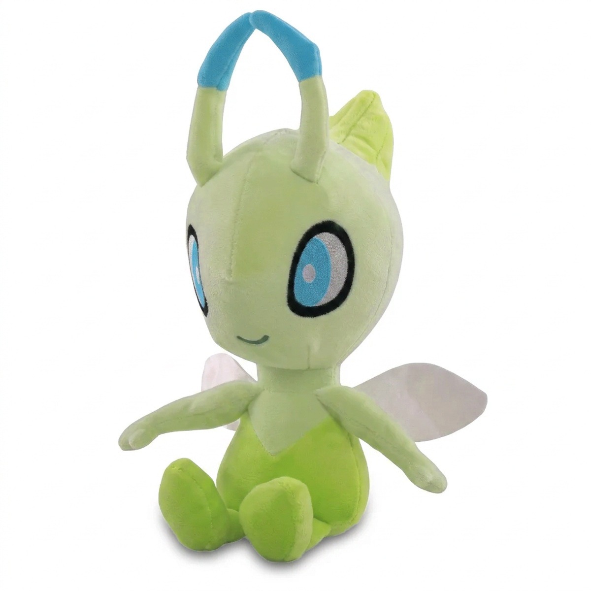 Peluche Celebi vista di tre quarti