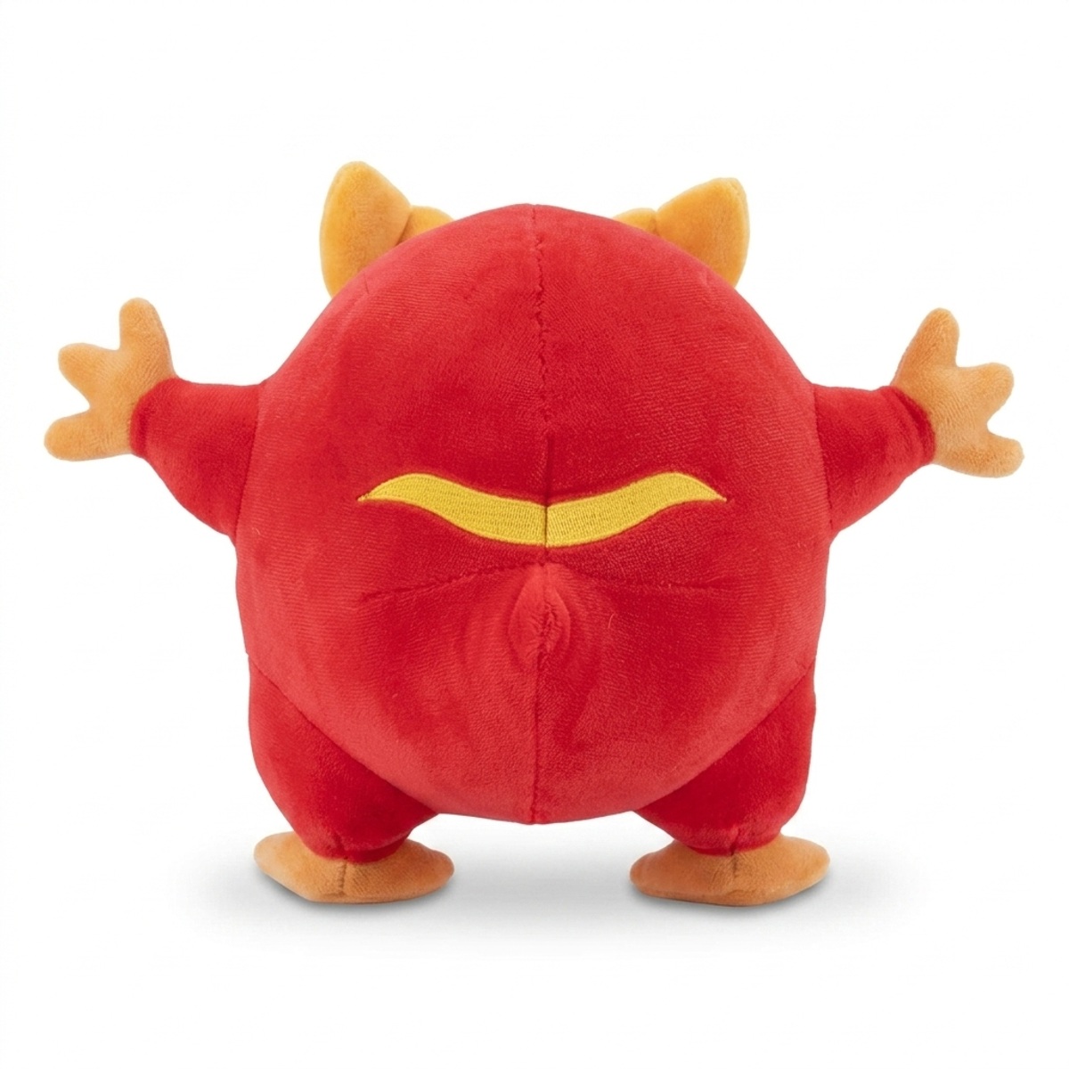 Peluche Darumaka vista di dorso