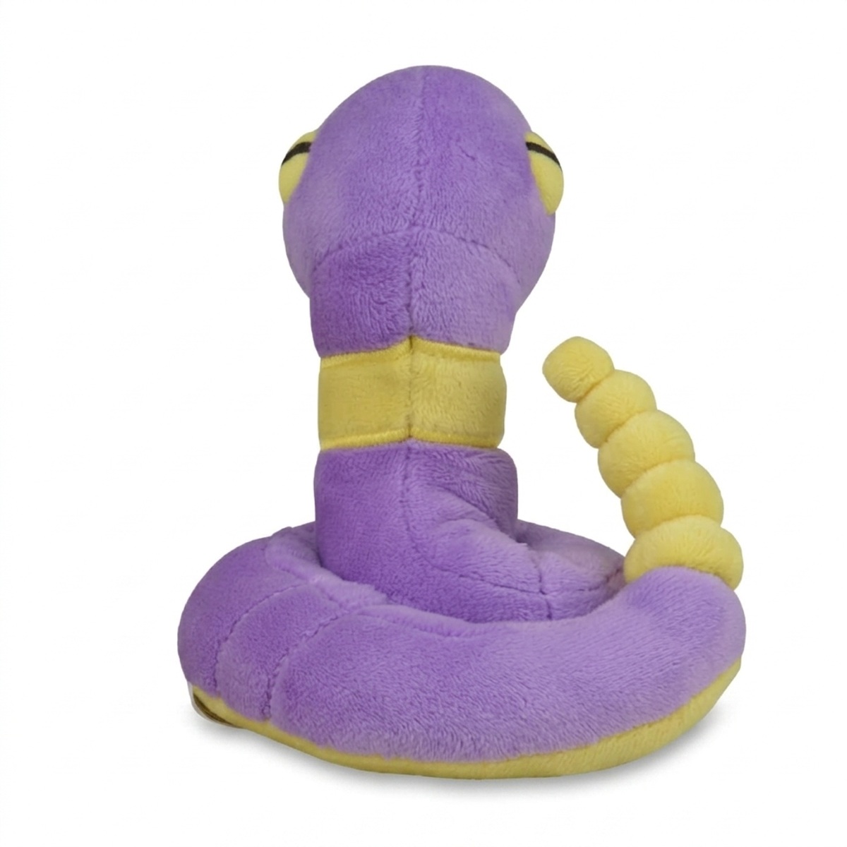 Peluche Ekans vista di dorso
