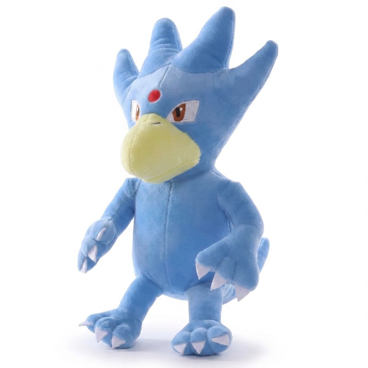 Peluche Golduck vista di tre quarti