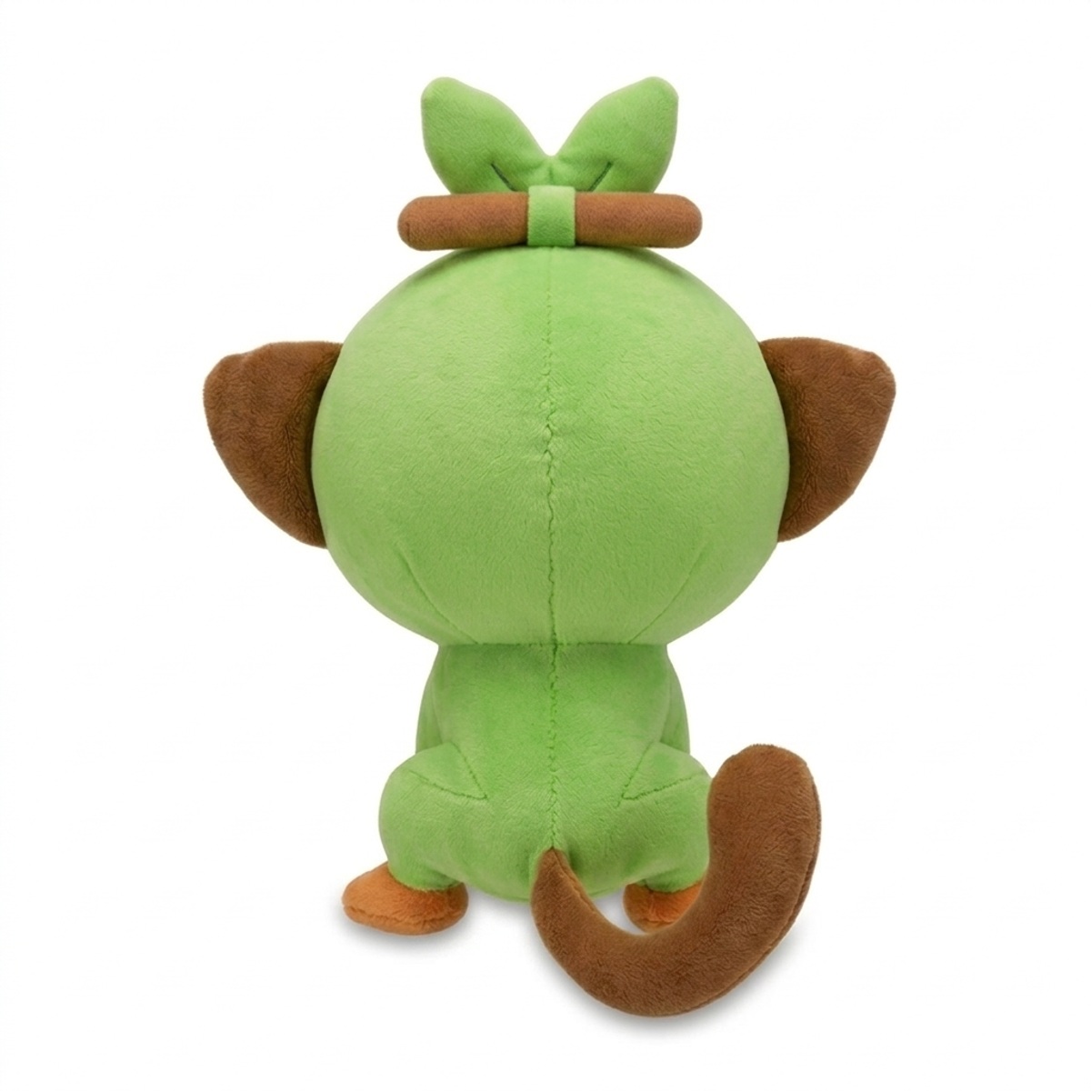 Peluche Grookey vista di spalle