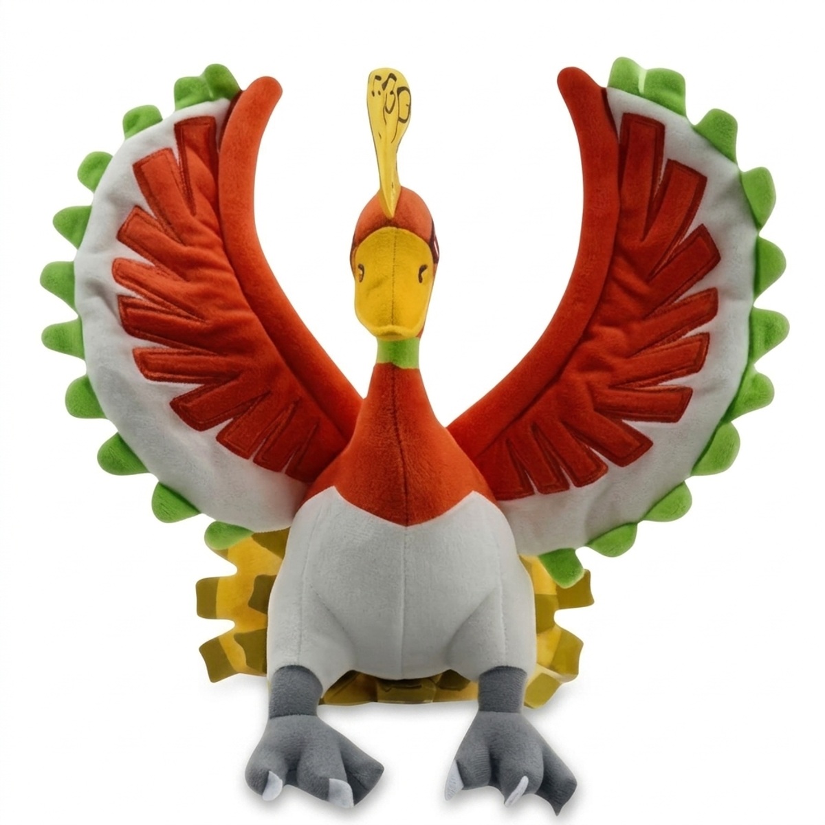 Peluche Ho-Oh vista frontale