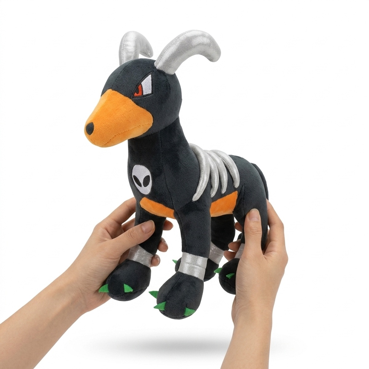 Peluche Houndoom tenuto in mano