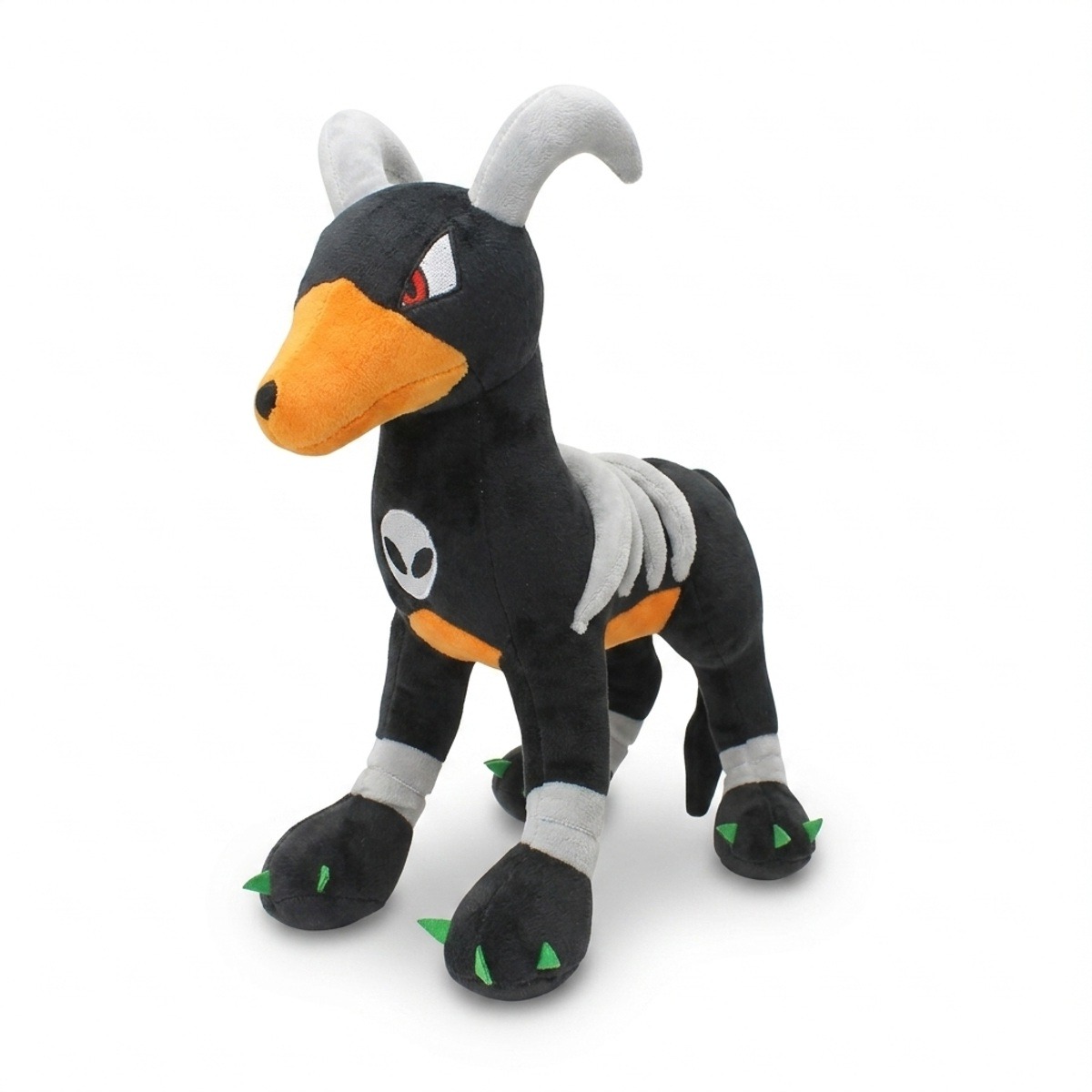 Peluche Houndoom vista da tre quarti
