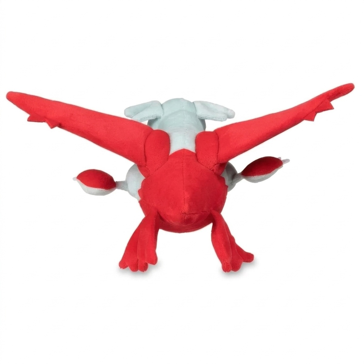 Peluche Latias vista di dorso