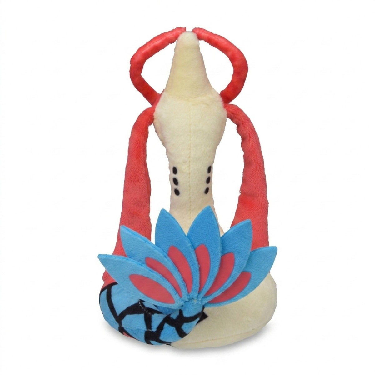 Peluche Milotic vista di dorso