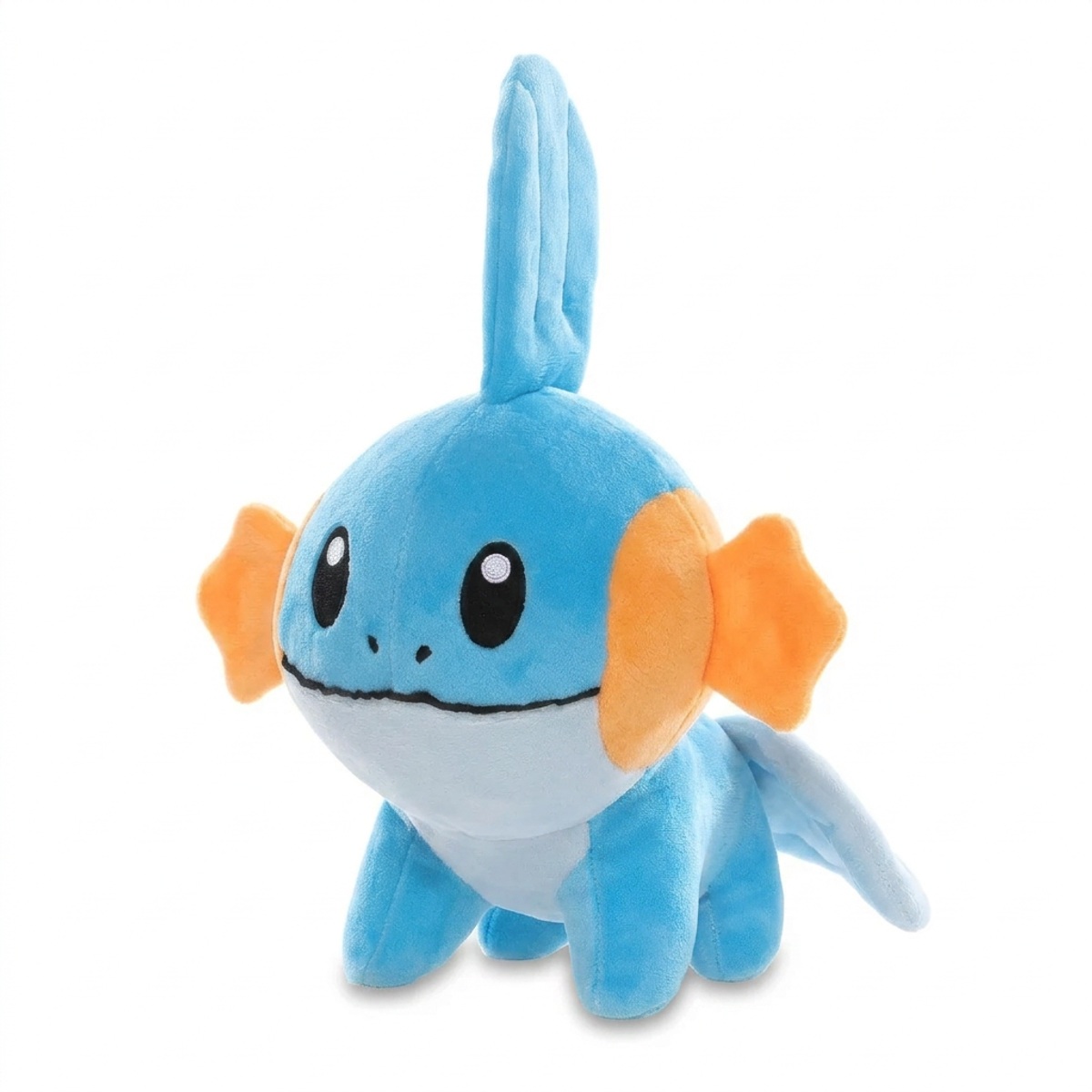 Peluche Mudkip vista di tre quarti