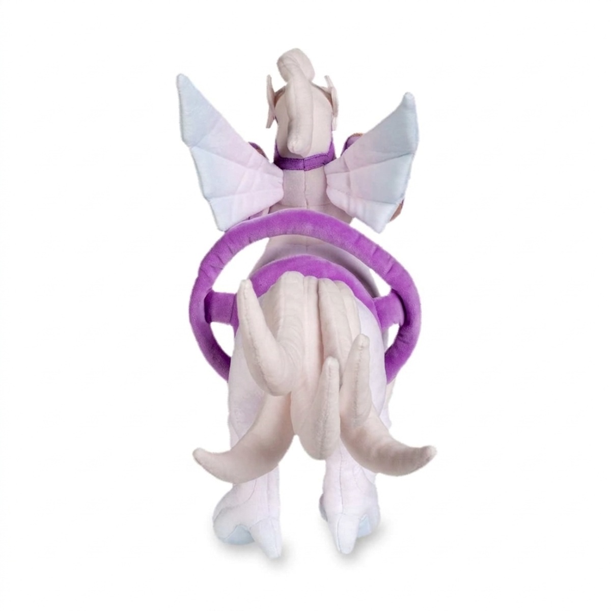 Peluche Palkia vista di dorso