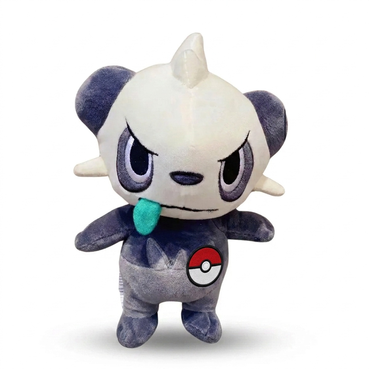 Peluche Pancham con distintivo che prova l'autenticità del prodotto.