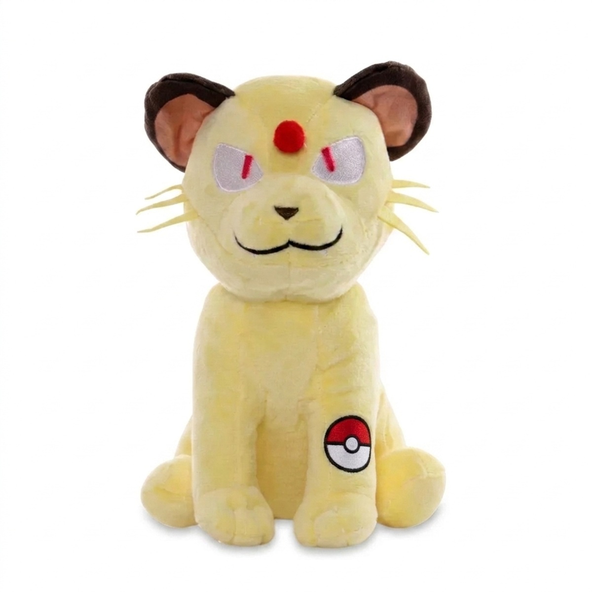 Peluche Persian con distintivo che prova l'autenticità del prodotto.