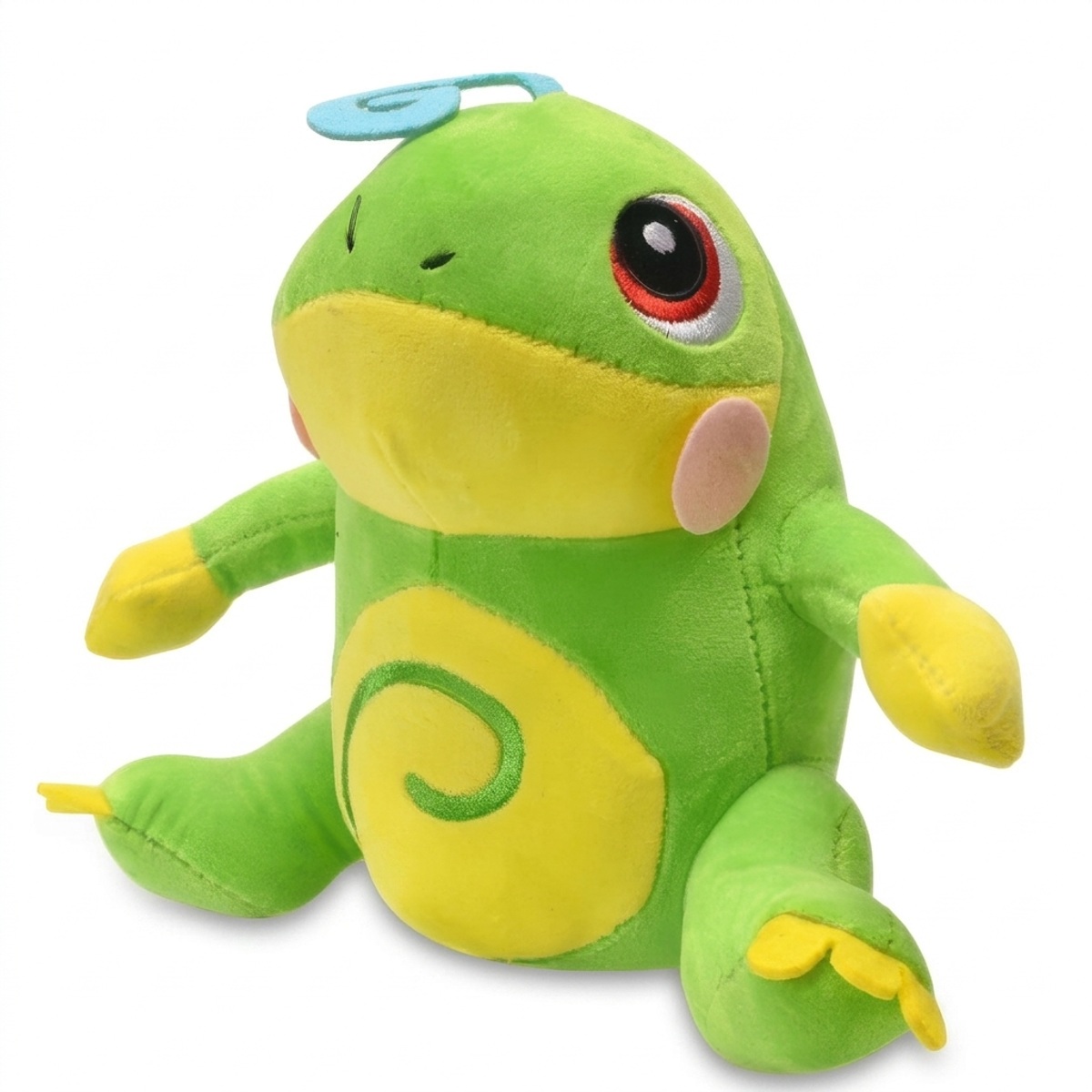Peluche Politoed vista di tre quarti