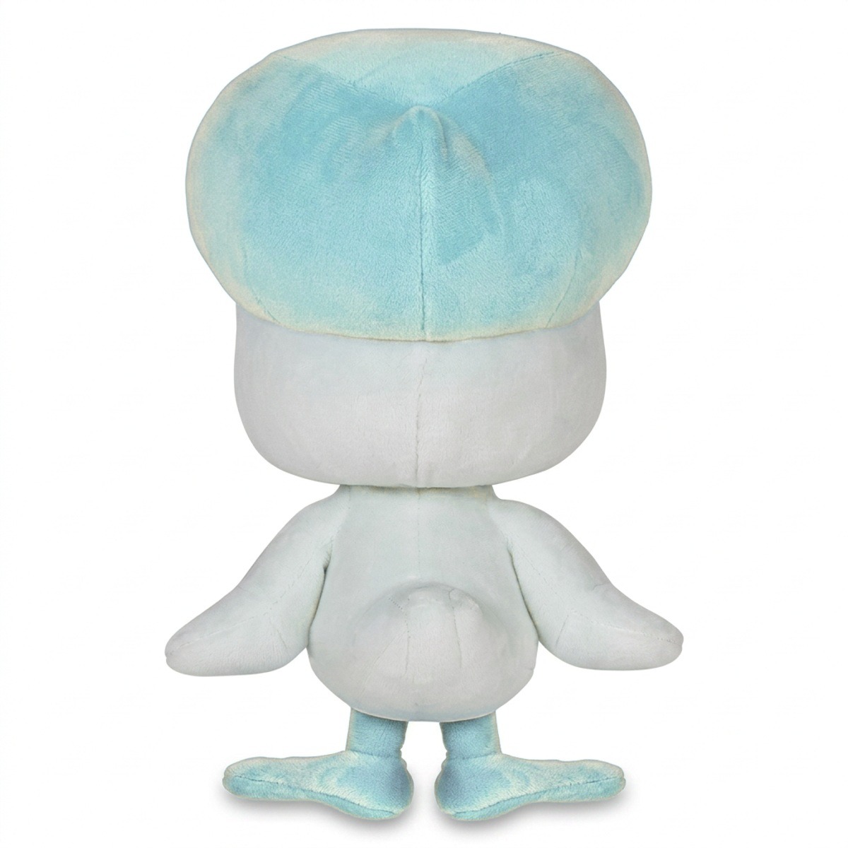 Peluche Quaxly vista di spalle