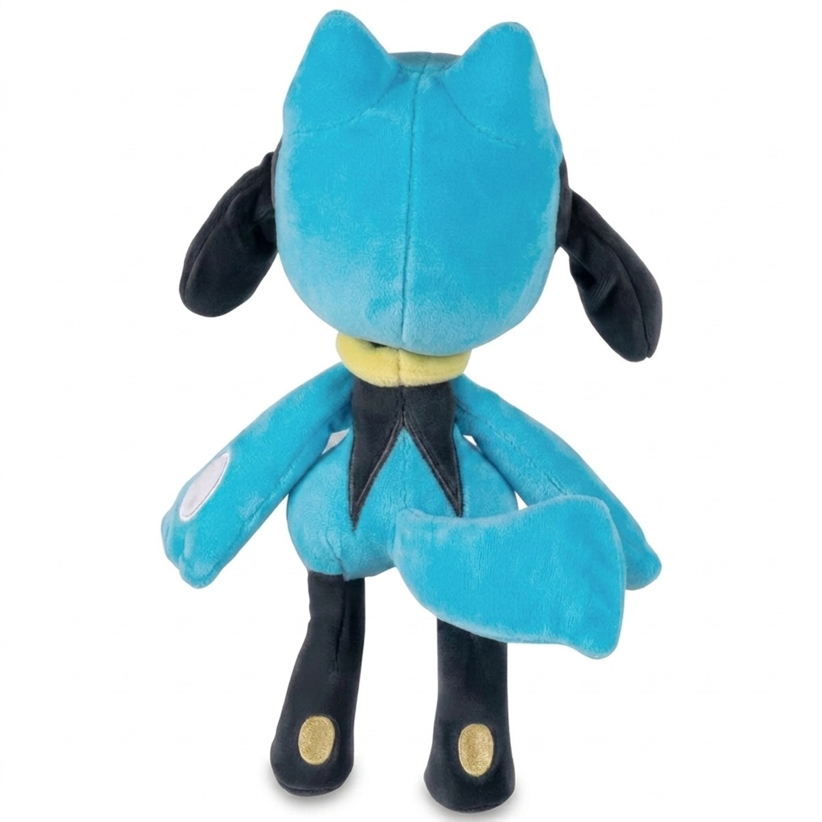 Peluche Riolu vista di dorso