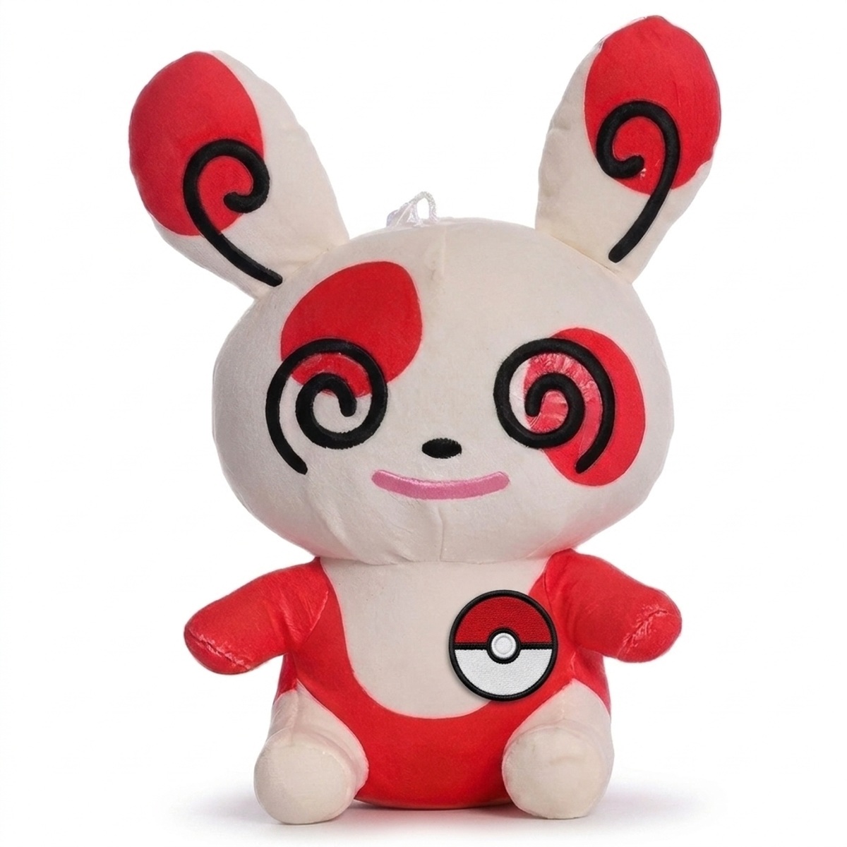 Peluche Spinda con distintivo che prova l'autenticità del prodotto.