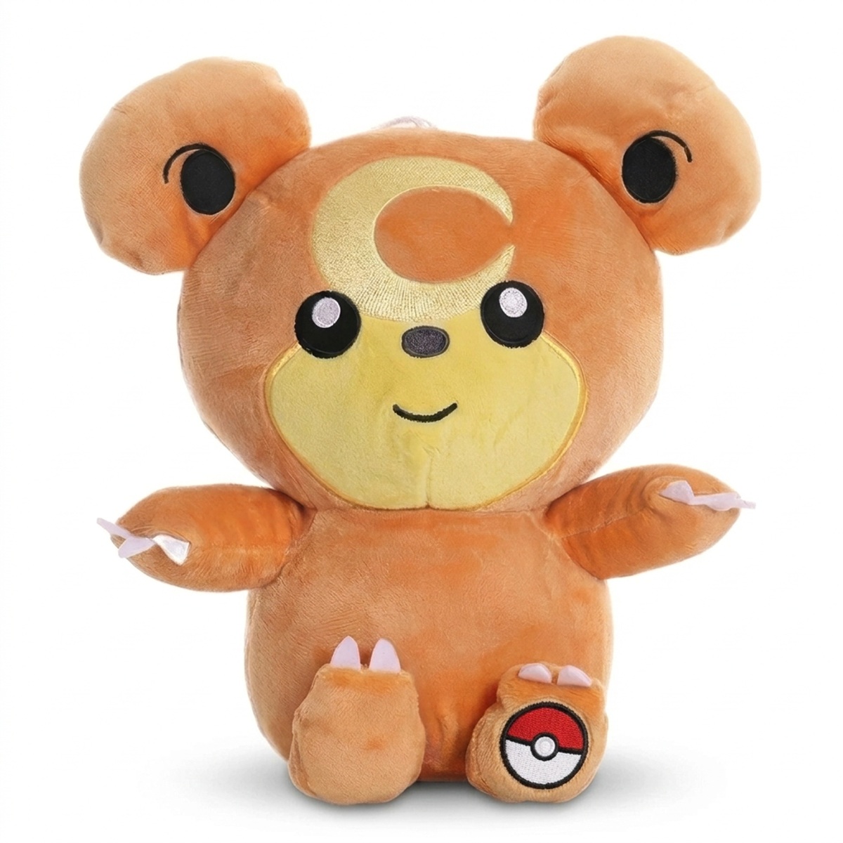 Peluche Teddiursa con distintivo che prova l'autenticità del prodotto.