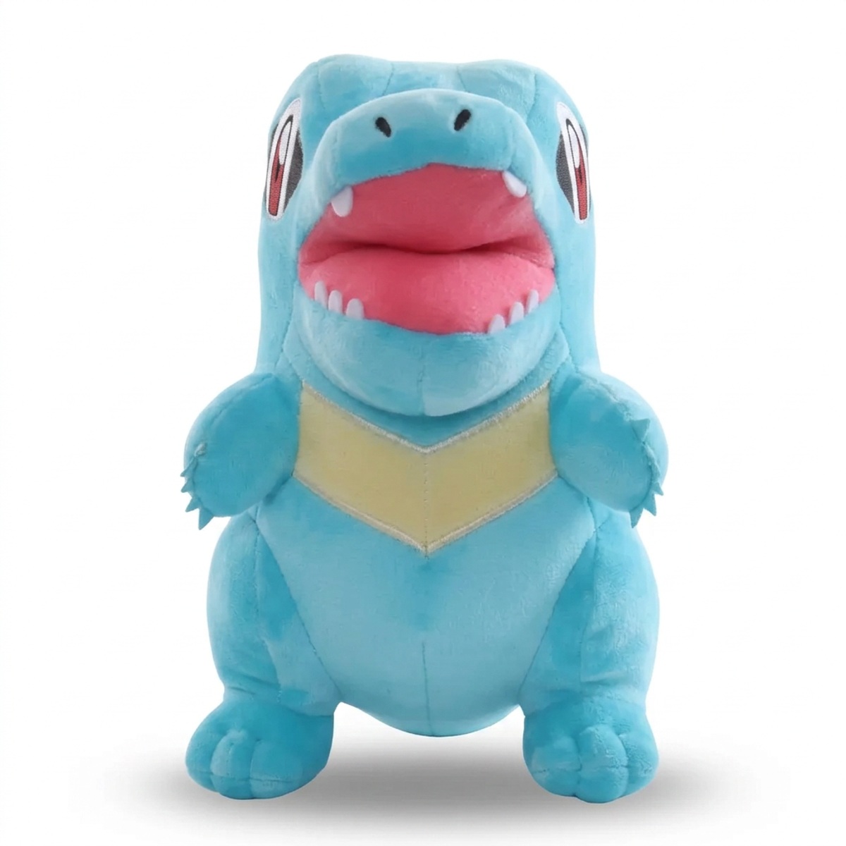 Peluche Totodile vista frontale